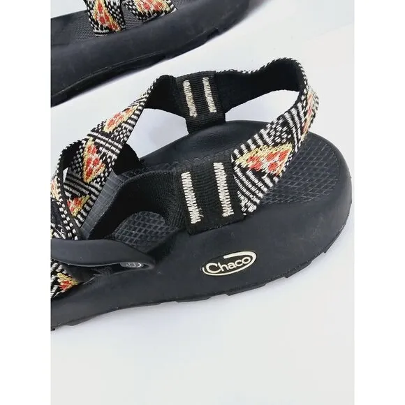 Chaco Z/2 Pizza Print Munchies Hiking Walking Mens Classic Sandals Shoes Size 9