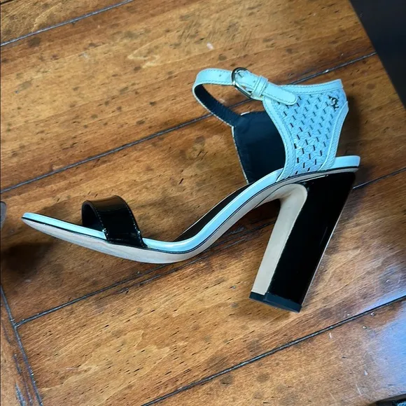 Chanel Black and White Women's Sandals