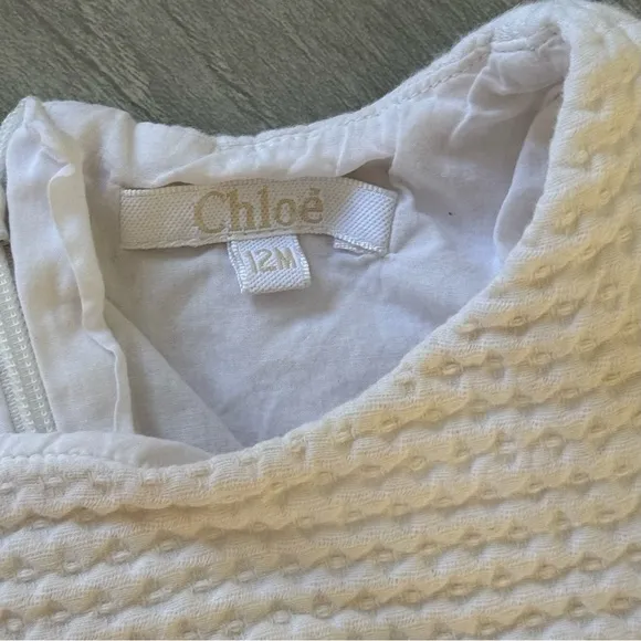 Chloe Baby Summer Dress 12 months Little girl dress Kids luxury Designer