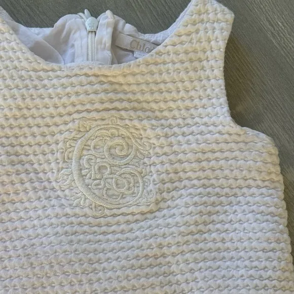 Chloe Baby Summer Dress 12 months Little girl dress Kids luxury Designer