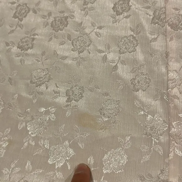 Christian Dior Nightgown Large Chest 22x39 Dress Kaftan Minimalist Rose Floral