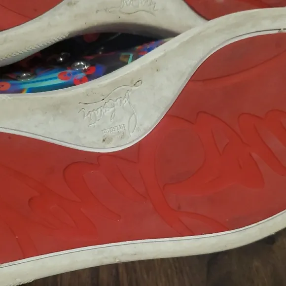 Christian Louboutin Colorful men's High-Top Sneakers 42 US 9