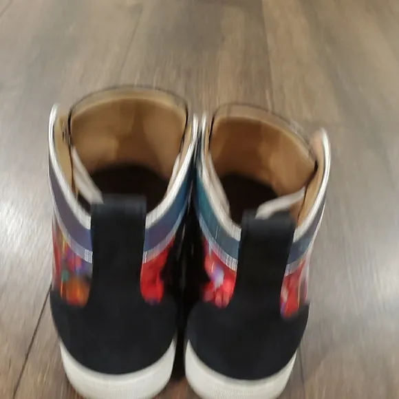 Christian Louboutin Colorful men's High-Top Sneakers 42 US 9