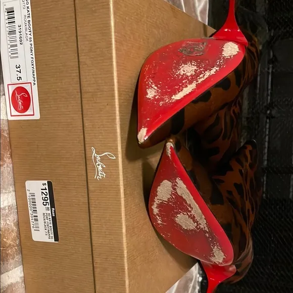 Christian Louboutin Leopard Print Women's Shoes