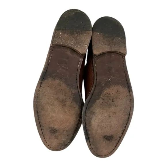 Church’s Genuine Ostrich Handcrafted Mens Dress Shoes Size 9 1/2 M Brown Luxury