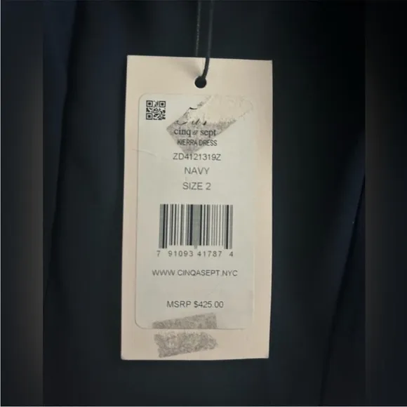 Cinq A Sept one shoulder dress luxury