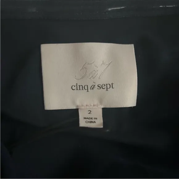 Cinq A Sept one shoulder dress luxury