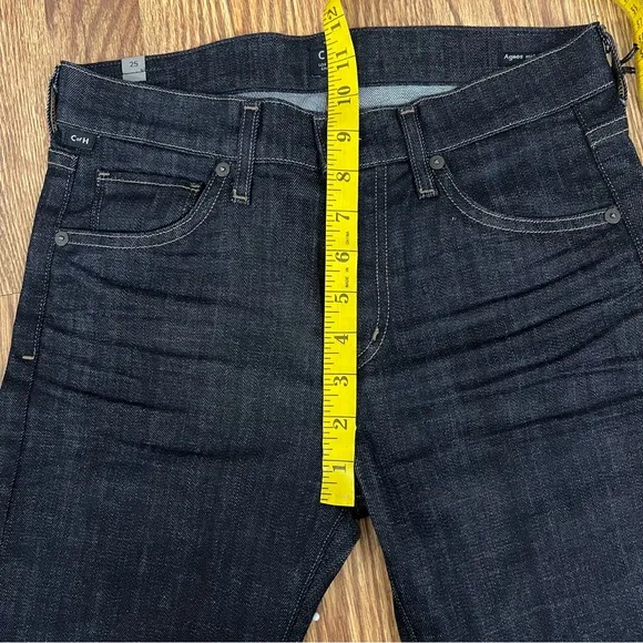 Citizens of Humanity COH NWT Agnes Mid Rise Slim Straight Jean after dark 25