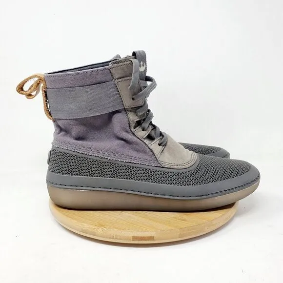 Clarks Boots Womens 8.5 Nature Star Wars Last Jedi Rey Ankle High Lace Up Shoes