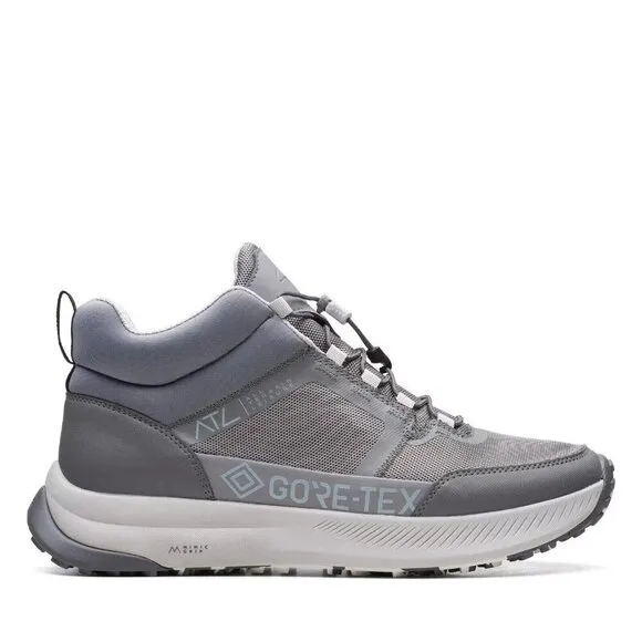 Clarks Mens ATL Trail Up GORE-TEX Grey  Active  Boots Shoes NEW 7 M