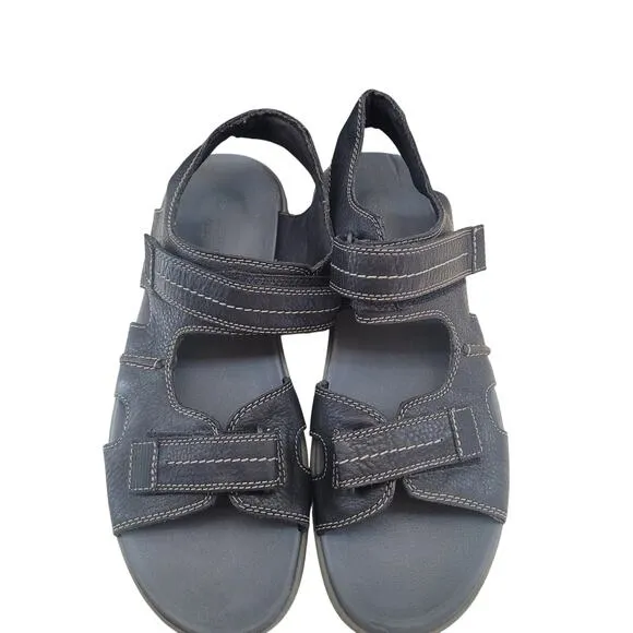 Clarks Sandals Mens 12M Brixby Shore Sport Straps Shoes Walking Hiking Casual