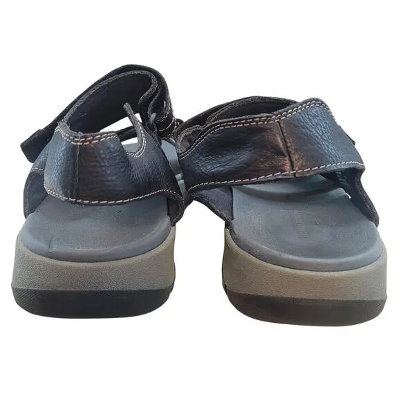 Clarks Sandals Mens 12M Brixby Shore Sport Straps Shoes Walking Hiking Casual
