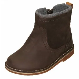 Clarks Toddler Leather Zip Up Ankle Boots (EUC)