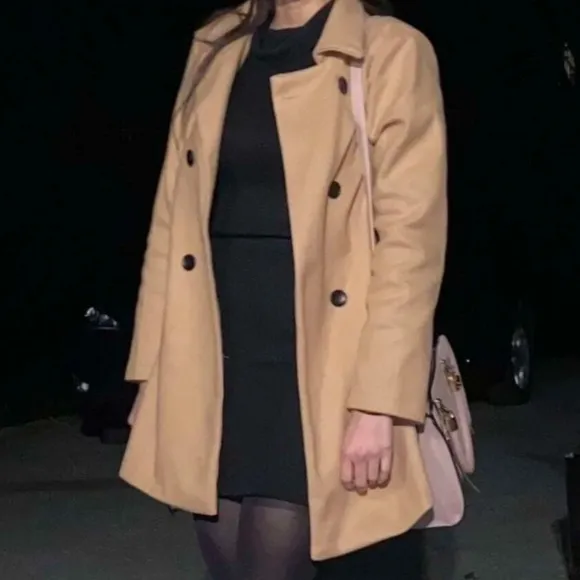 Classic Button Minimalist Jacket Coat