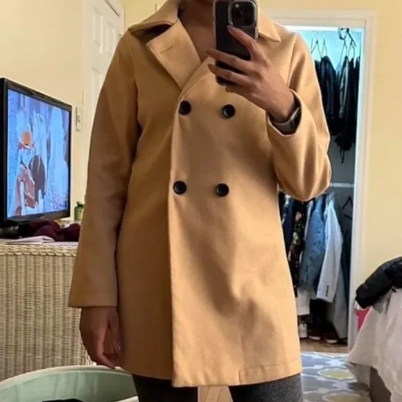 Classic Button Minimalist Jacket Coat