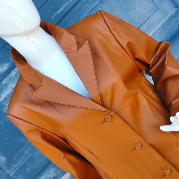 CLIO LADIES GENUINE LEATHER LUXURY JACKET