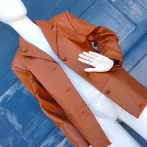 CLIO LADIES GENUINE LEATHER LUXURY JACKET