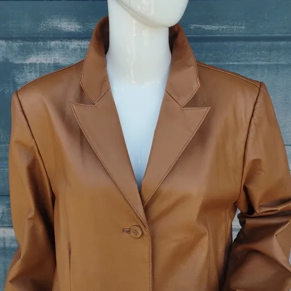 CLIO LADIES GENUINE LEATHER LUXURY JACKET