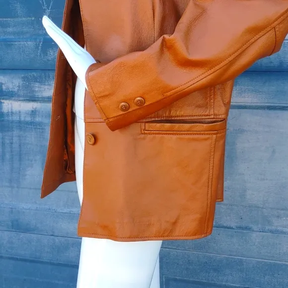 CLIO LADIES GENUINE LEATHER LUXURY JACKET