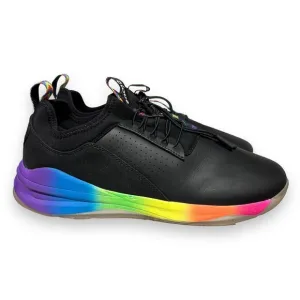 Clove Sneakers Men’s 13 Black Rainbow Healthcare Nurse Pride Colorful Shoes