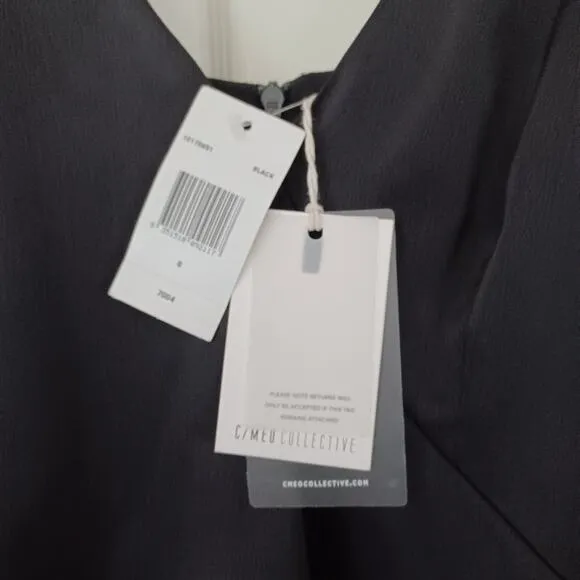 C/MEO Collective Dress Waiting For You Black LUXURY