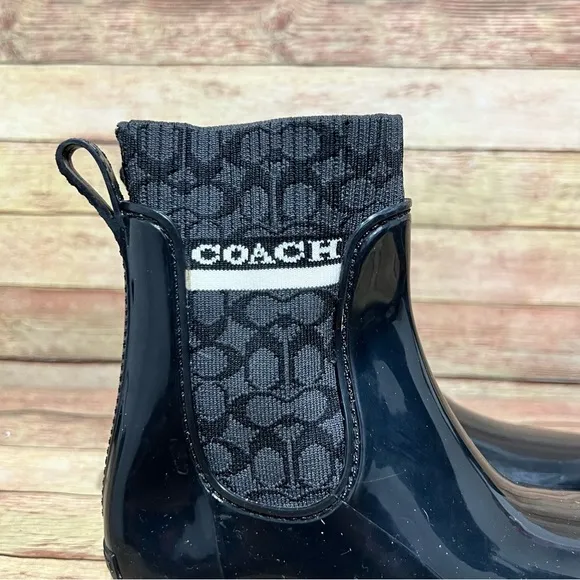 Coach Rivington Rain Ankle Boots