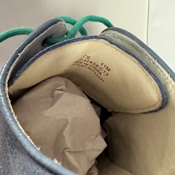 Cole Haan Blue and Green Oxford Shoes size 11 great condition