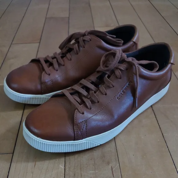 Cole Haan Brown Leather Men's Sneaker