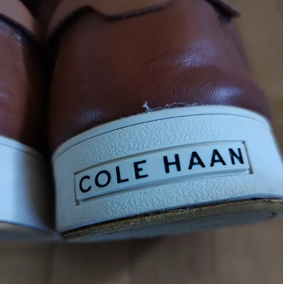 Cole Haan Brown Leather Men's Sneaker