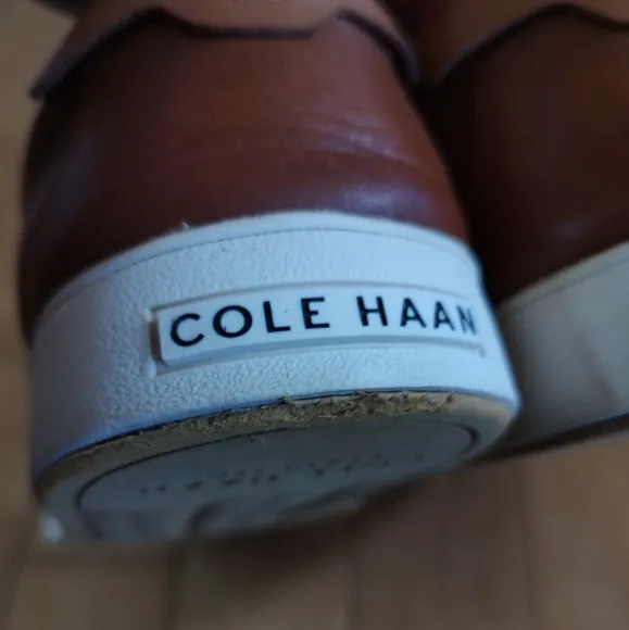 Cole Haan Brown Leather Men's Sneaker