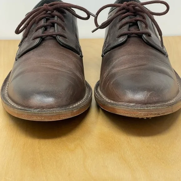 Cole Haan * Grand.OS Brown Leather Lace Up Derby Shoes Size 9.5