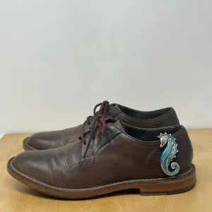 Cole Haan * Grand.OS Brown Leather Lace Up Derby Shoes Size 9.5
