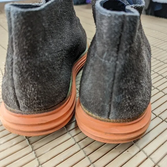 Cole Haan LunarGrand Men's Brown suede ankle boots sz 11.5M. 256pm