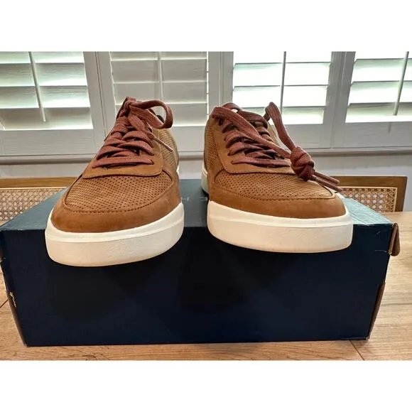 Cole Haan Men's Grand Crosscourt Modern Tennis Sneaker 8.5 NWOB Suede Cushioned