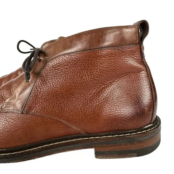COLE HAAN Men's Size 11 M Chukka Boots Cambridge‎ Brown Ankle Leather C12941