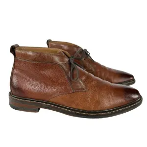 COLE HAAN Men's Size 11 M Chukka Boots Cambridge‎ Brown Ankle Leather C12941