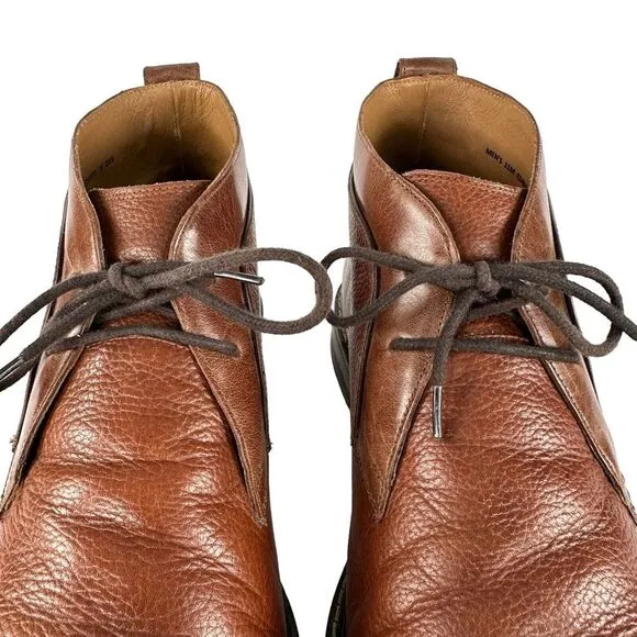 COLE HAAN Men's Size 11 M Chukka Boots Cambridge‎ Brown Ankle Leather C12941