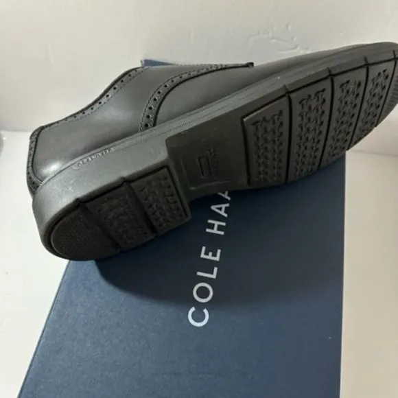 Cole Haan Men's The Go-To Oxford Shoe Waterproof  Black Size 10 New In Box