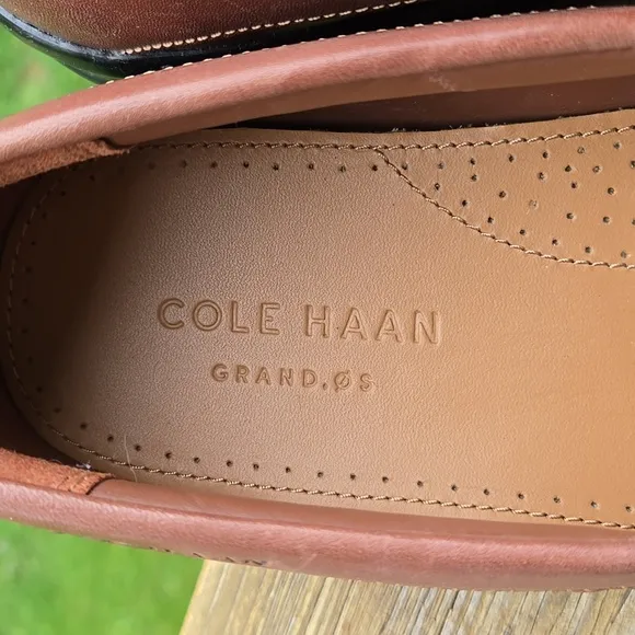 Cole Haan Santa Barbara Men's Brown Leather Loafers 9M New In BOX NEVER WORN