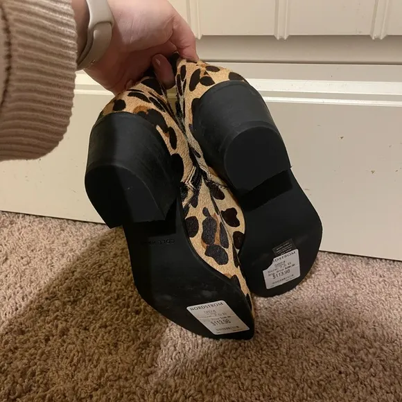 Cole Haan Women's Leopard Print Ankle Boots