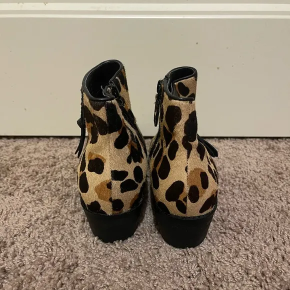 Cole Haan Women's Leopard Print Ankle Boots