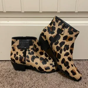 Cole Haan Women's Leopard Print Ankle Boots