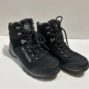 Columbia Black Hiking Boots with Durable Design