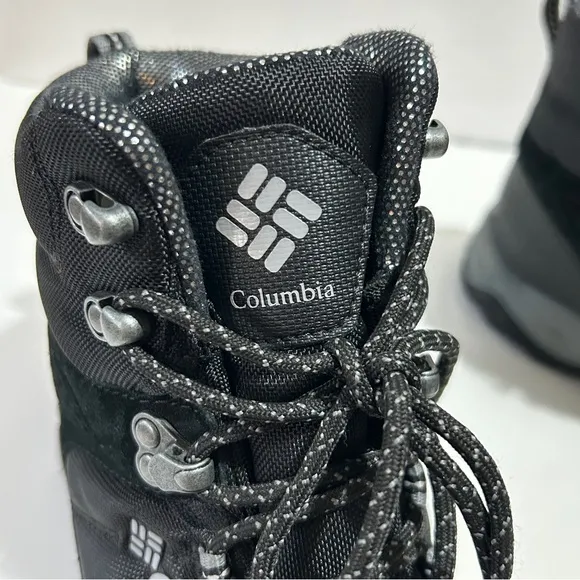 Columbia Black Hiking Boots with Durable Design