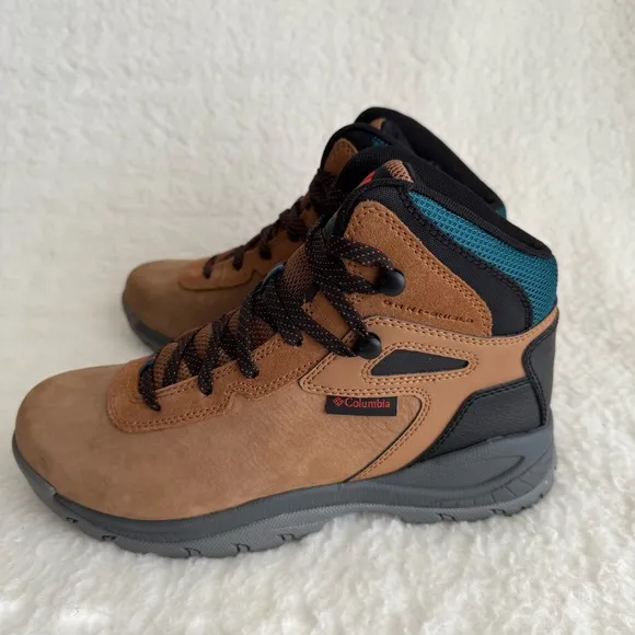 Columbia Men's Newton Ridge Brown Suede Hiking Boots, size 7