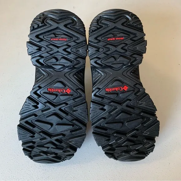 Columbia Men’s Size 9.5 Wide Bugaboot III In Black &amp; Red NEW IN BOX