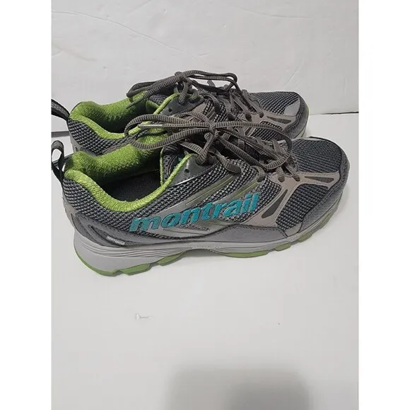 Columbia Montrail Fluid Foam Shoes Gray Fluid Guide Women's Size 10