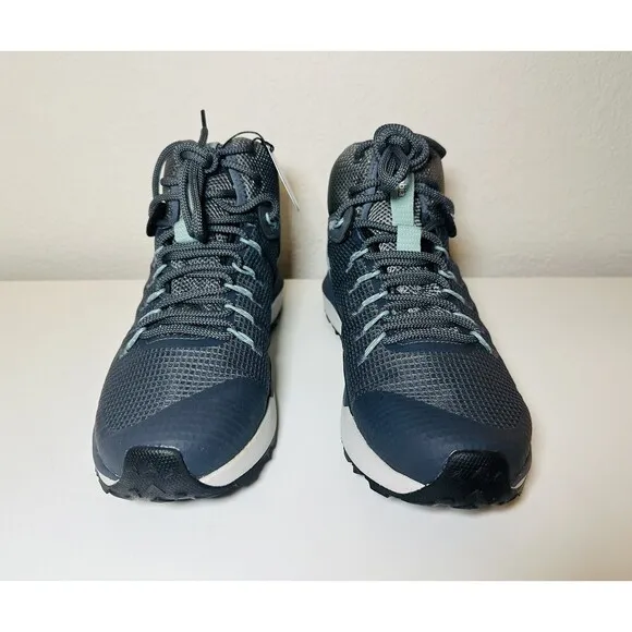COLUMBIA Trailstorm Mid Waterproof Graphite Green Outdoor Shoe Women's 10.5 NEW