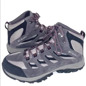 Columbia Unisx Gray Crestwood Mid Waterproof Hiking Boot