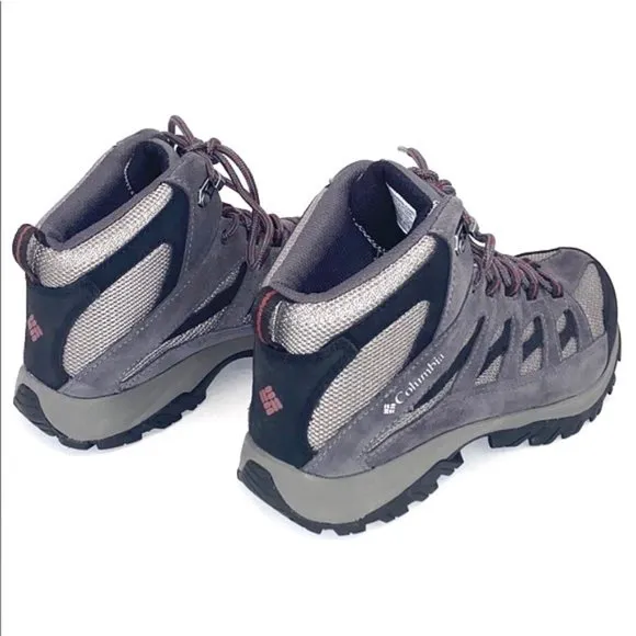 Columbia Unisx Gray Crestwood Mid Waterproof Hiking Boot